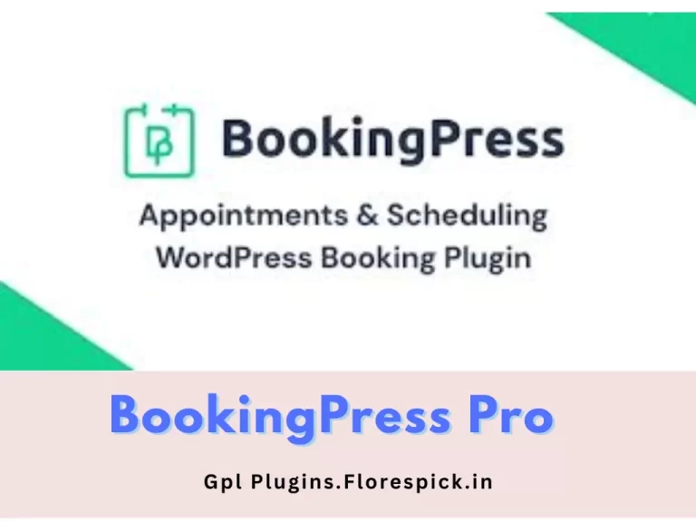 BookingPress Pro - Gpl Plugins.florespick.in