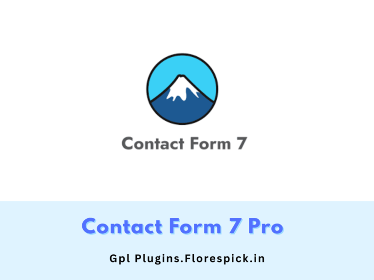 contact form 7 pro- gplpugins.florespick.in