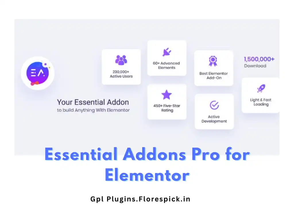 essential addons pro for elementor - gpl plugins